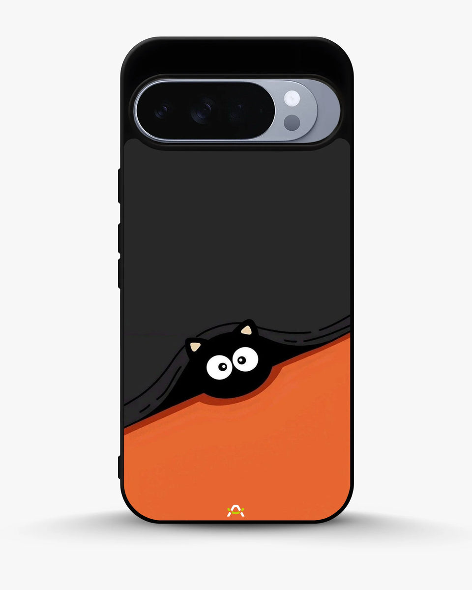 Creslia peeking cat phone case - peeking cat phone case google pixel 10 pro xl
