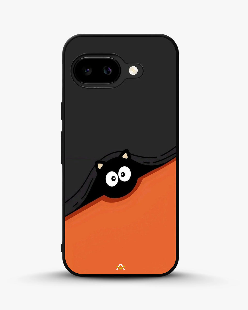 Creslia peeking cat phone case - peeking cat phone case google pixel 9a