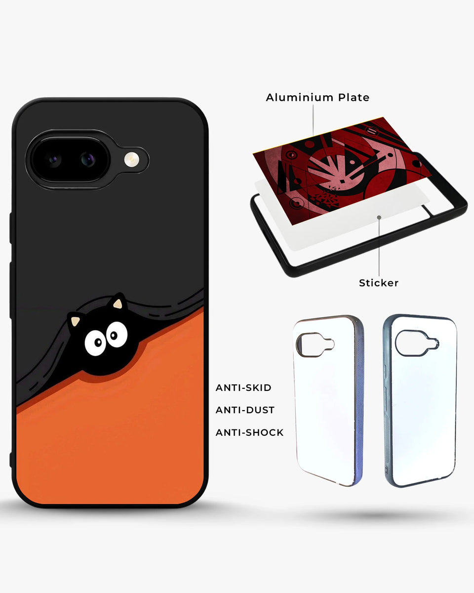 Creslia peeking cat phone case general construction specs - peeking cat phone case google pixel general specs