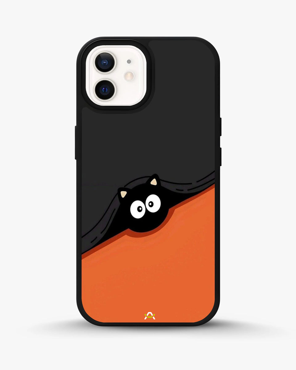 Creslia peeking cat phone case - peeking cat phone case iphone 12