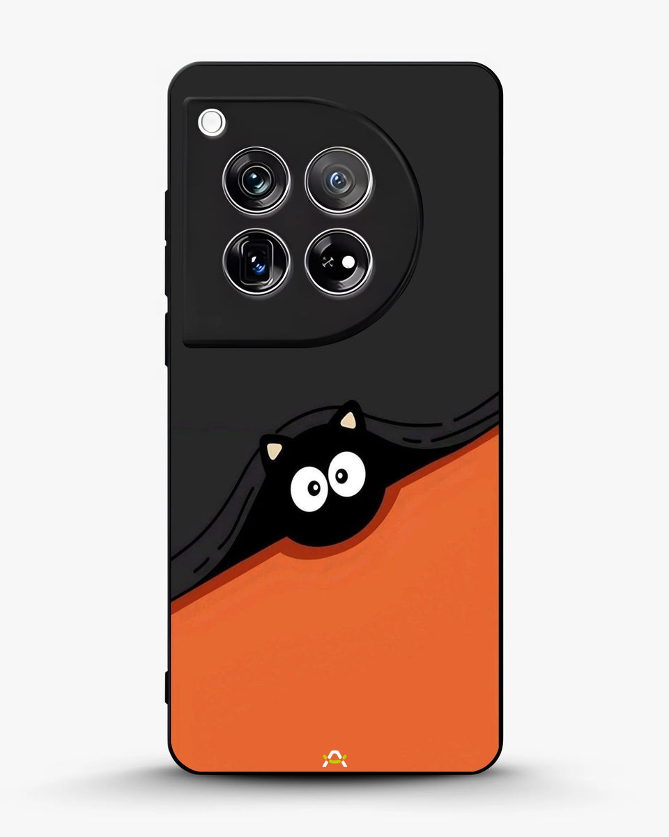 Creslia peeking cat phone case - peeking cat phone case oneplus 12r