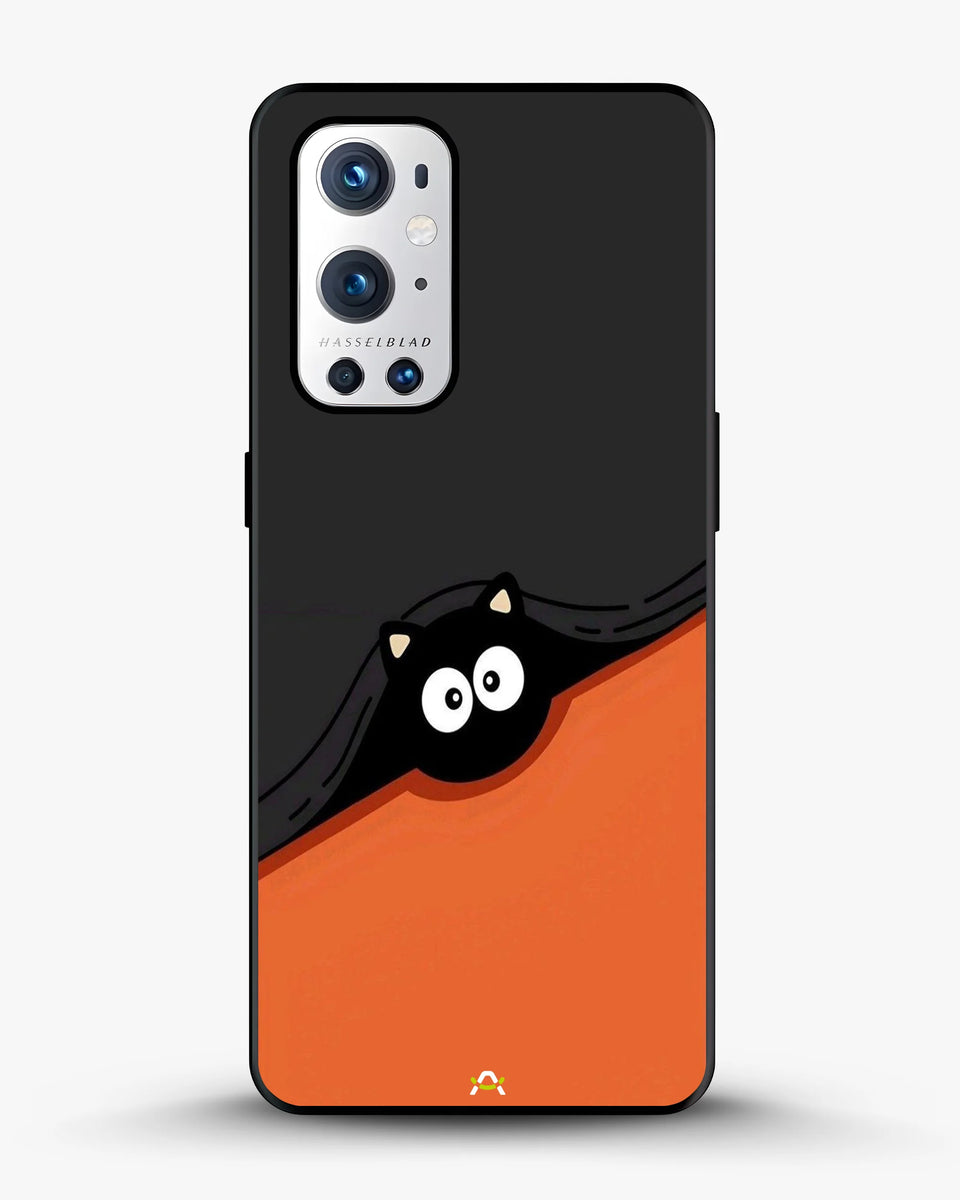 Creslia peeking cat phone case - peeking cat phone case oneplus 9 pro