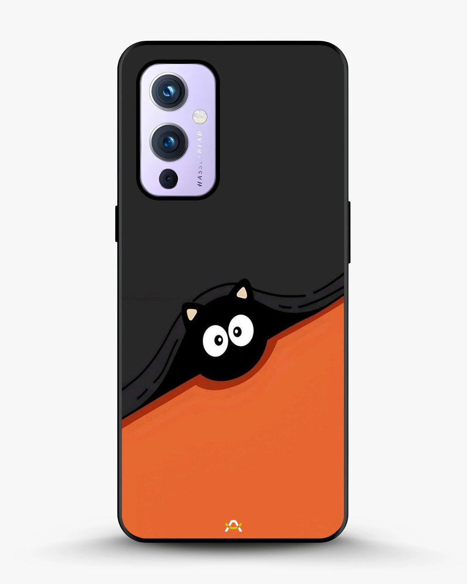 Creslia peeking cat phone case - peeking cat phone case oneplus 9