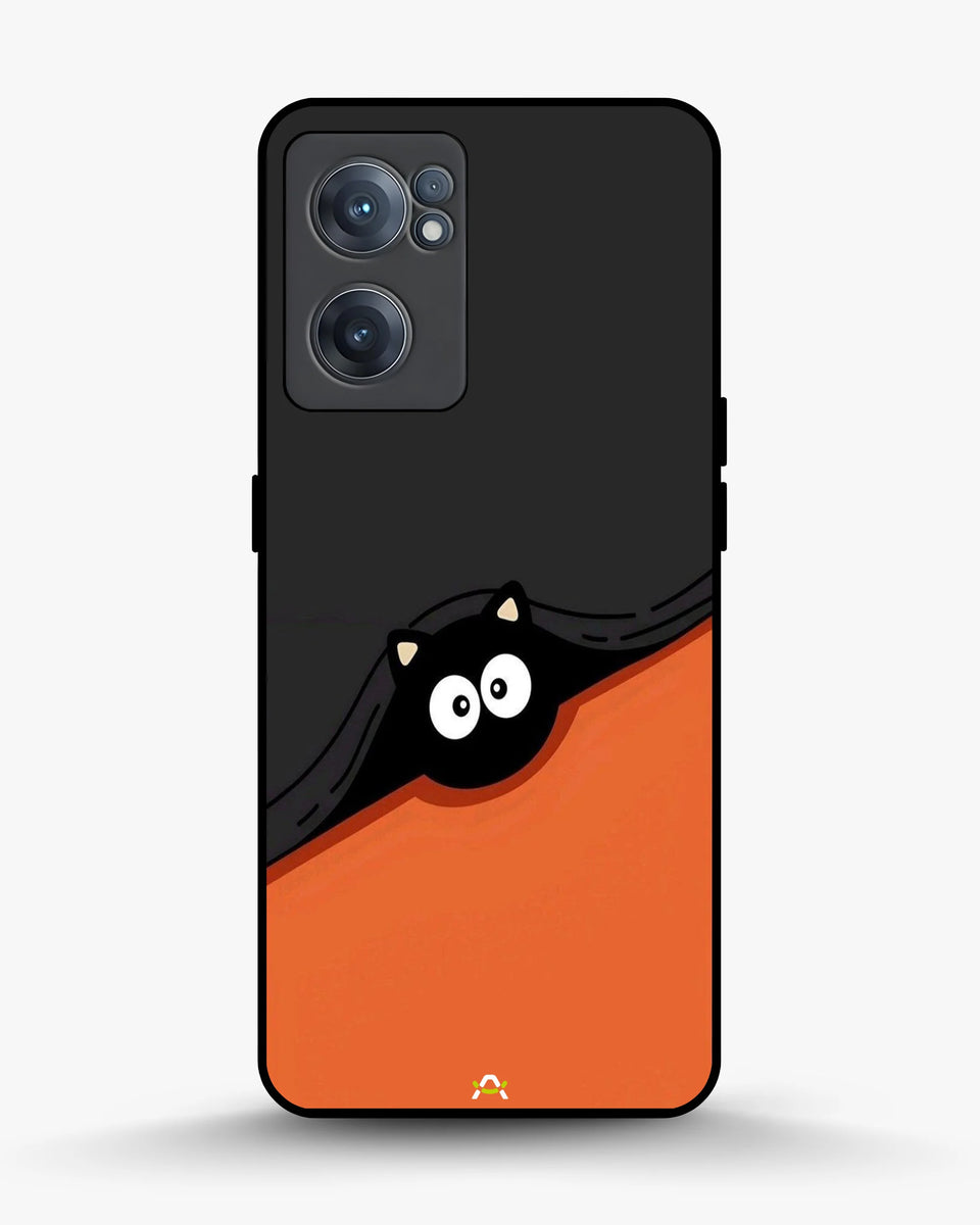 Creslia peeking cat phone case - peeking cat phone case oneplus nord ce2