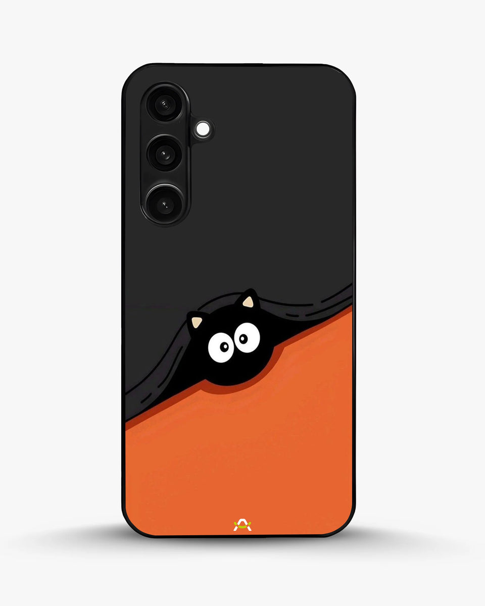 Creslia peeking cat phone case - peeking cat phone case samsung galaxy s23 fe