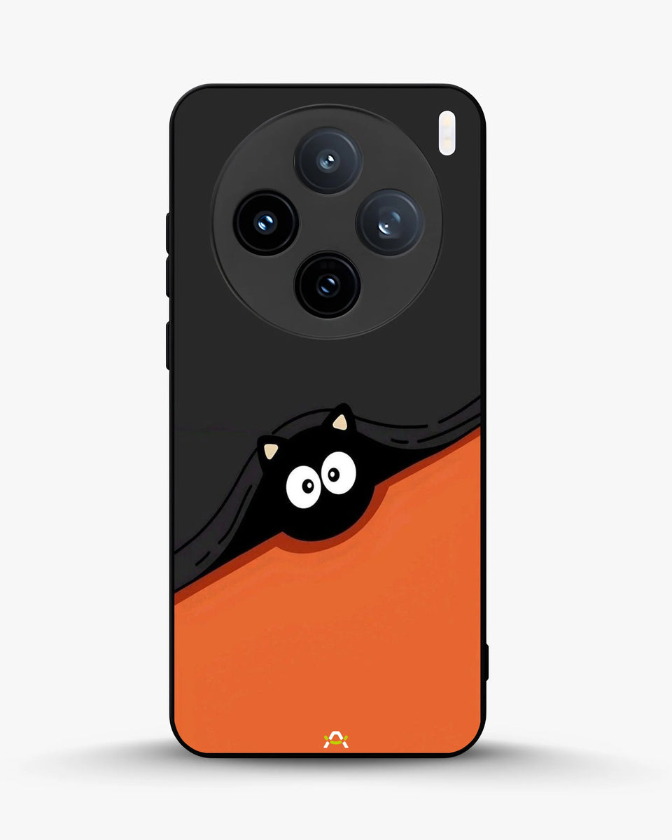 Creslia peeking cat phone case - peeking cat phone case vivo x100