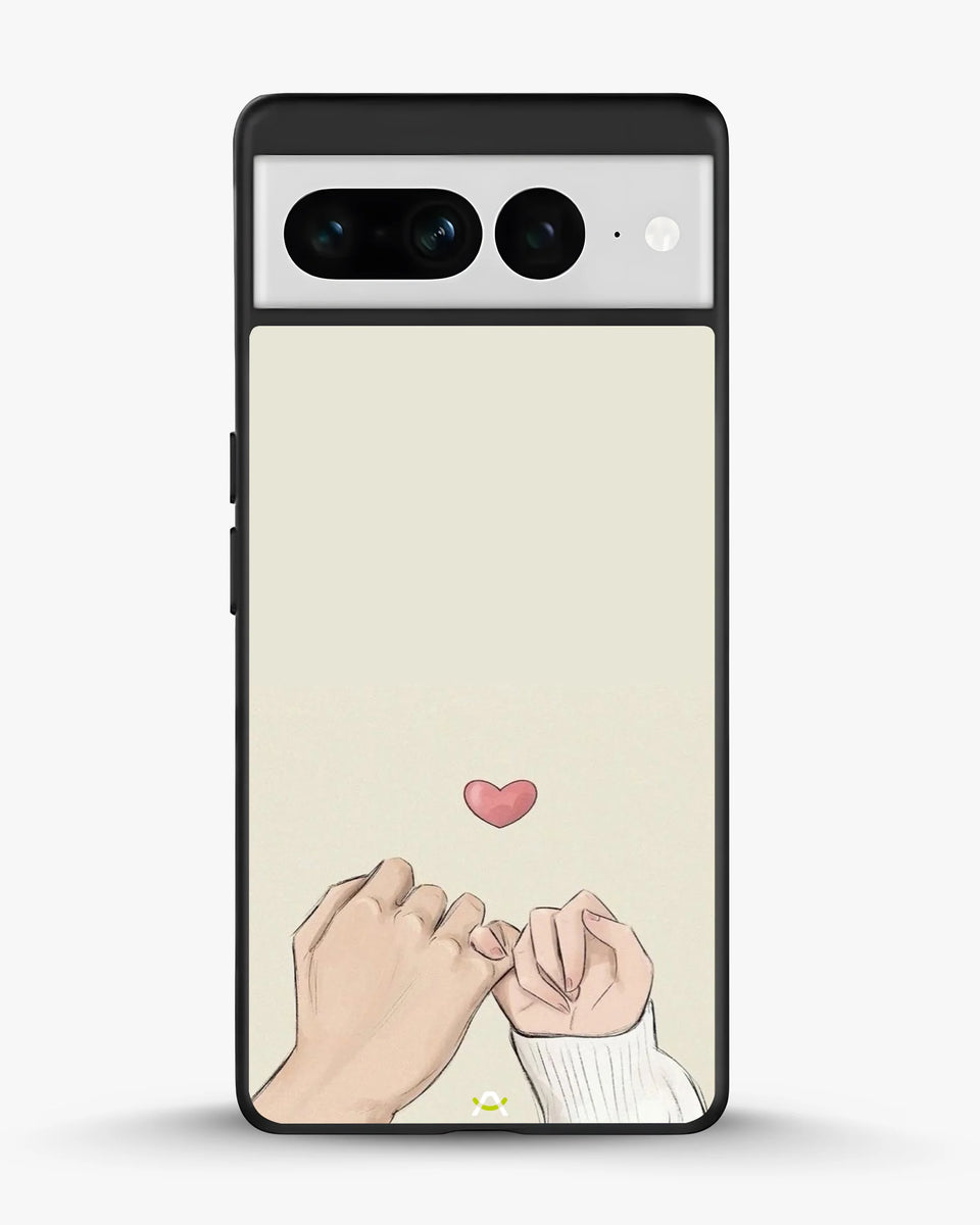 Creslia pinky promise heart phone case - pinky promise heart phone case google pixel 7 pro