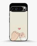 Creslia pinky promise heart phone case - pinky promise heart phone case google pixel 9 pro xl