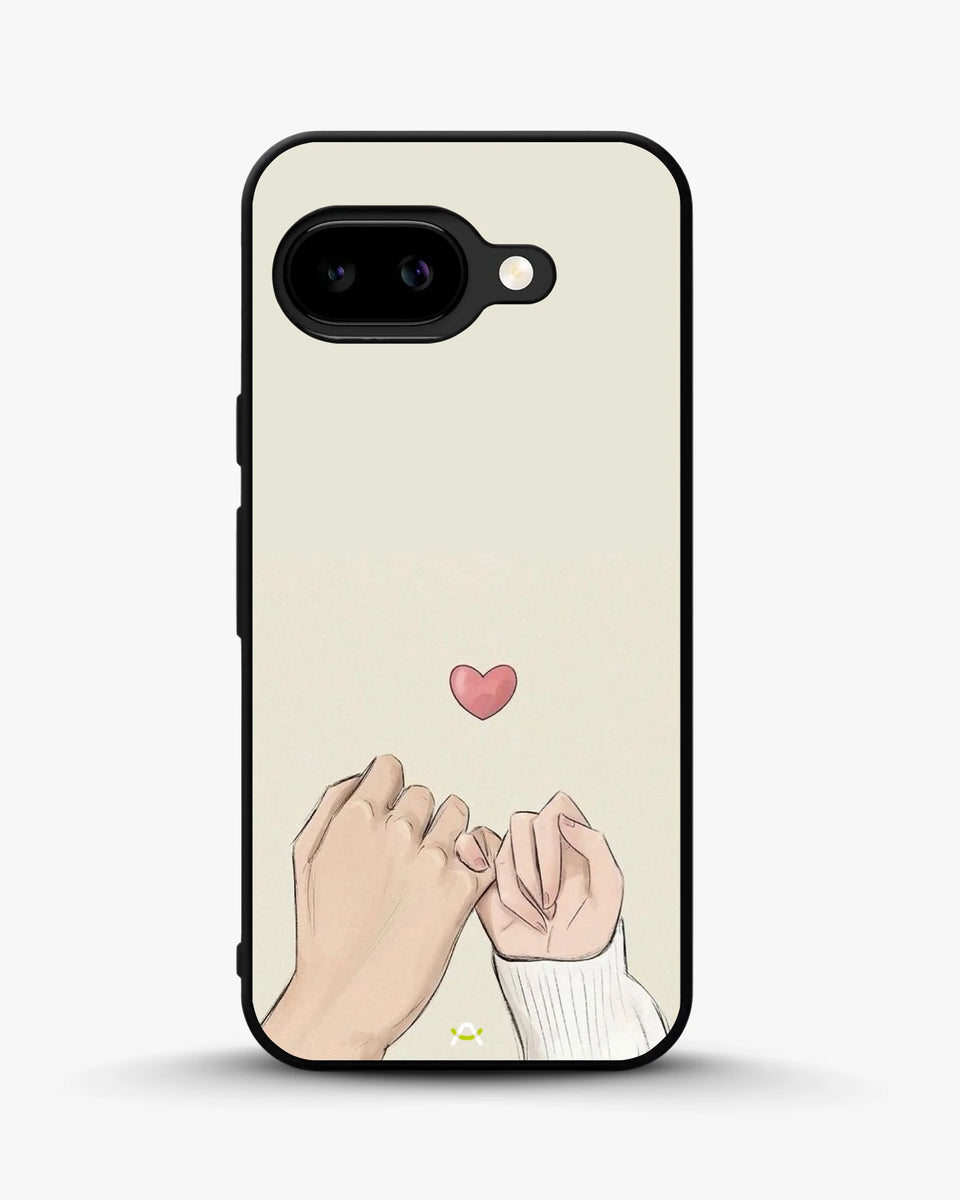 Creslia pinky promise heart phone case - pinky promise heart phone case google pixel 9a