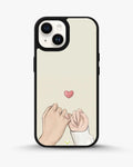 Creslia pinky promise heart phone case - pinky promise heart phone case iphone 14 plus