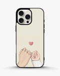 Creslia pinky promise heart phone case - pinky promise heart phone case iphone 15 pro max