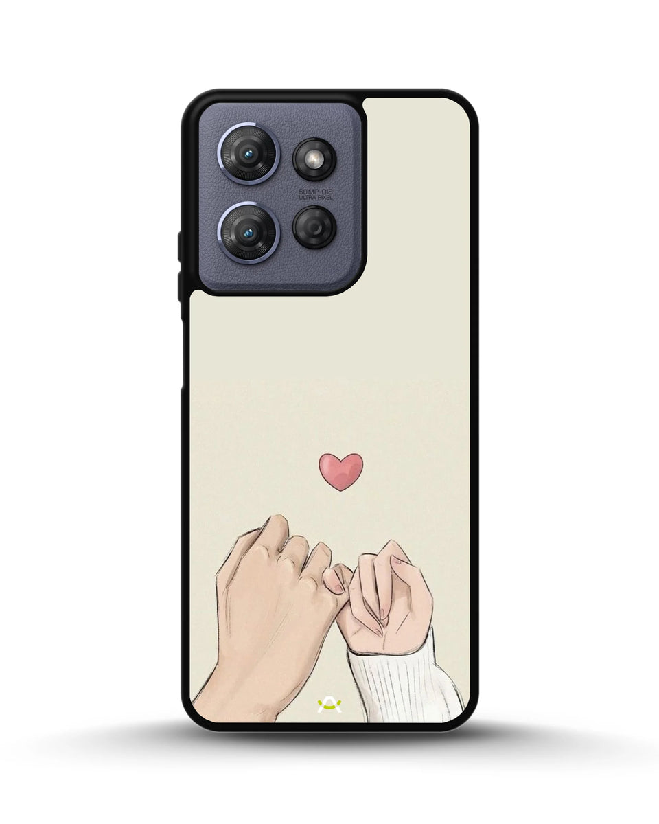Creslia pinky promise heart phone case - pinky promise heart phone case moto g 2025