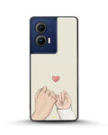 Creslia pinky promise heart phone case - pinky promise heart phone case motorola edge 2024