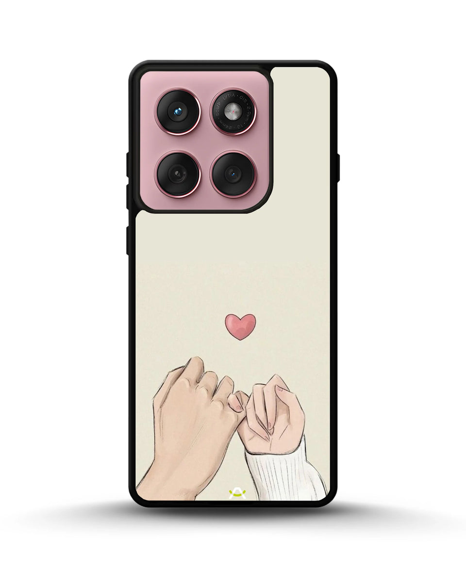 Creslia pinky promise heart phone case - pinky promise heart phone case motorola edge 2025