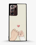 Creslia pinky promise heart phone case - pinky promise heart phone case samsung galaxy note 20 ultra