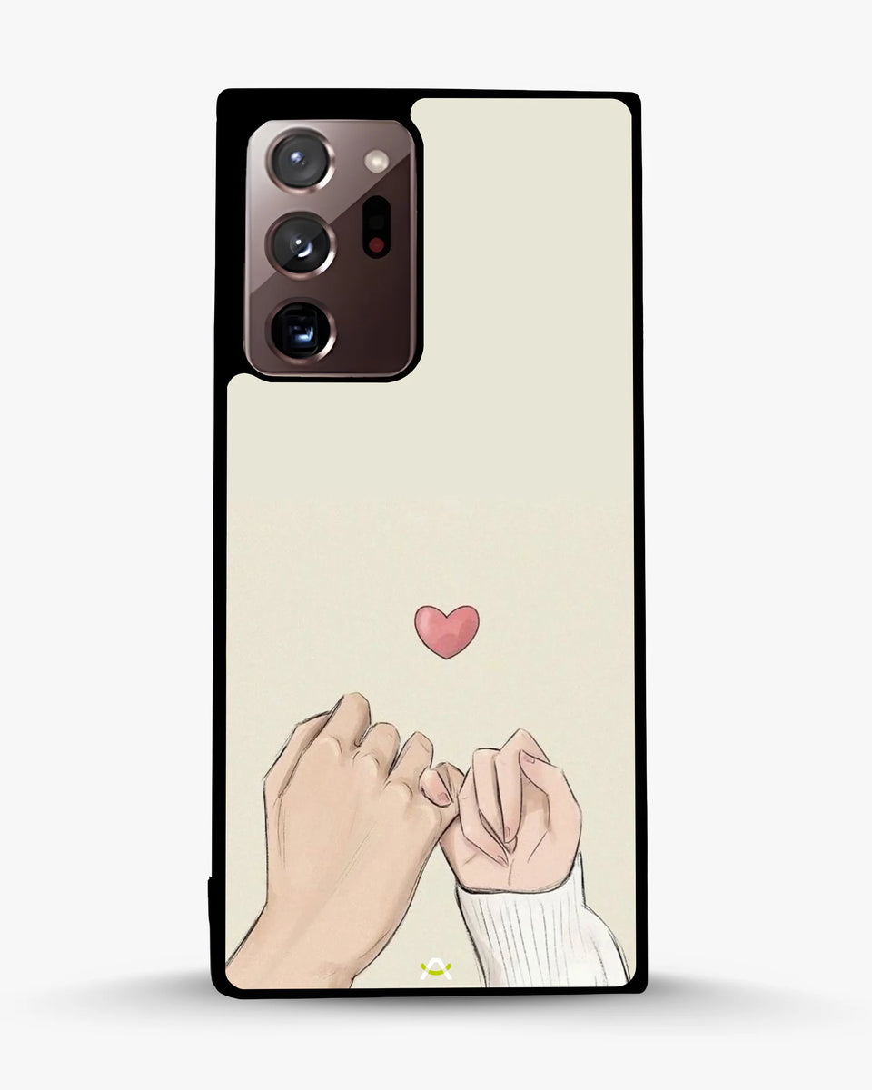 Creslia pinky promise heart phone case - pinky promise heart phone case samsung galaxy note 20 ultra