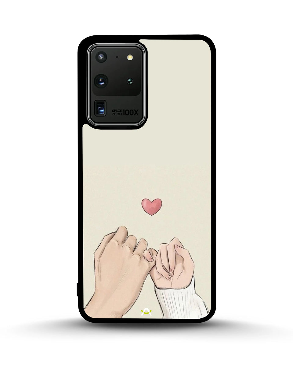 Creslia pinky promise heart phone case - pinky promise heart phone case samsung galaxy s20 ultra