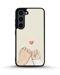 Creslia pinky promise heart phone case - pinky promise heart phone case samsung galaxy s23 plus
