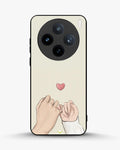 Creslia pinky promise heart phone case - pinky promise heart phone case vivo x100