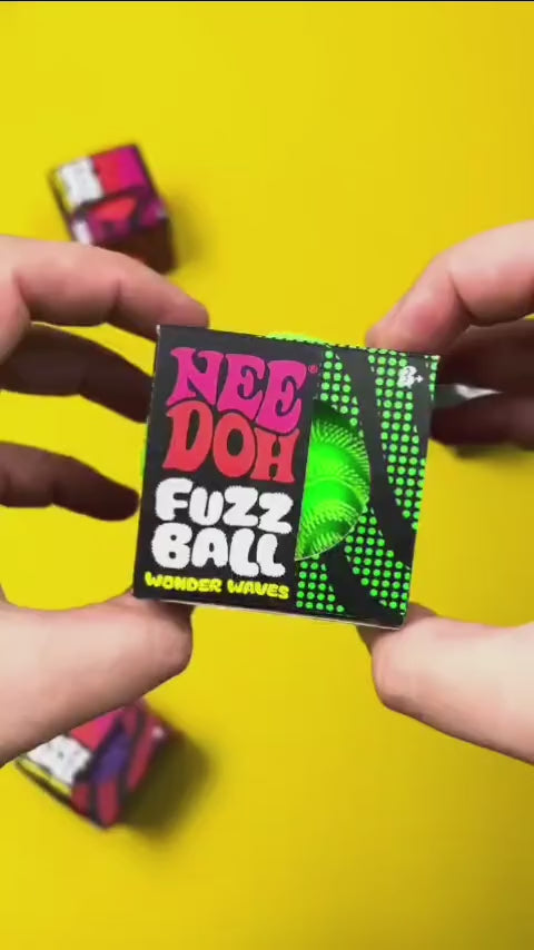 Fuzz Ball Squishy Stress Ball – Slow Rising Sensory Fidget Toy for Anxiety Relief | Adults & Kids
