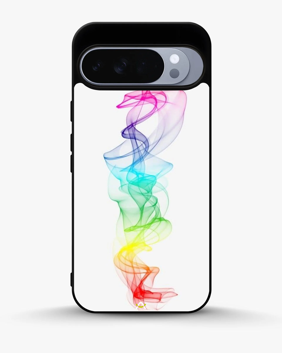Creslia rainbow smoke phone case - rainbow smoke phone case google pixel 10 pro xl