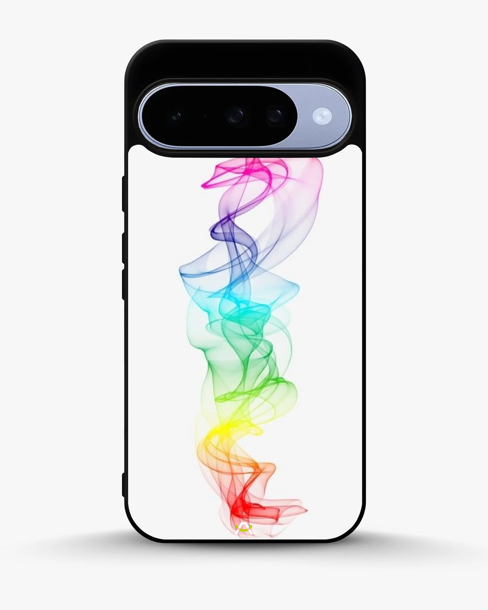 Creslia rainbow smoke phone case - rainbow smoke phone case google pixel 10