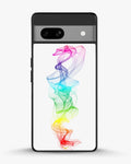 Creslia rainbow smoke phone case - rainbow smoke phone case google pixel 7a
