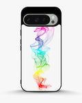Creslia rainbow smoke phone case - rainbow smoke phone case google pixel 9 pro