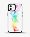 Creslia rainbow smoke phone case - rainbow smoke phone case iphone 12