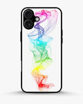 Creslia rainbow smoke phone case - rainbow smoke phone case iphone 16 plus