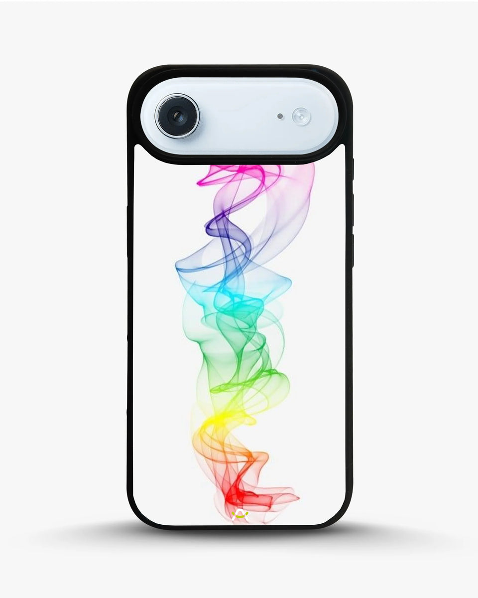 Creslia rainbow smoke phone case - rainbow smoke phone case iphone 17 air