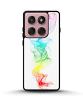Creslia rainbow smoke phone case - rainbow smoke phone case motorola edge 2025