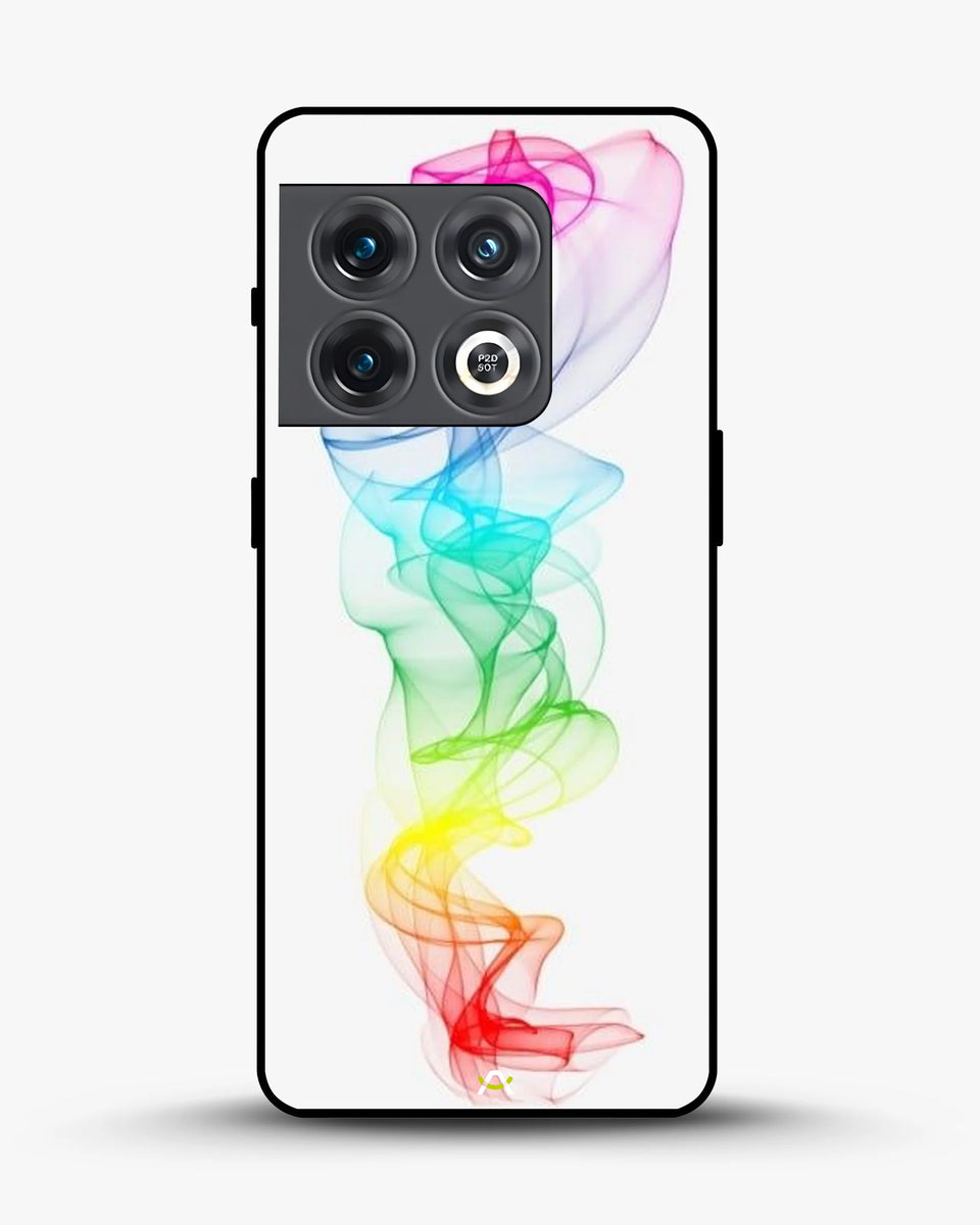 Creslia rainbow smoke phone case - rainbow smoke phone case oneplus 10 pro