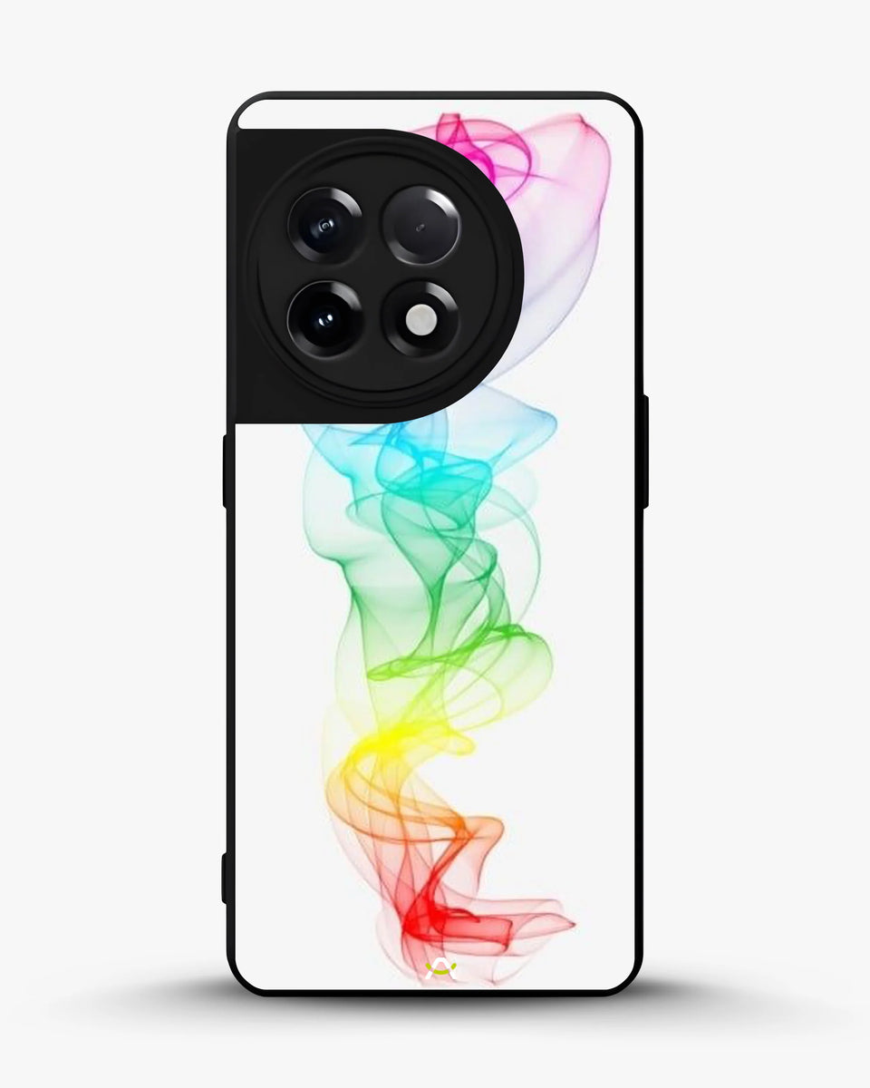 Creslia rainbow smoke phone case - rainbow smoke phone case oneplus 11r