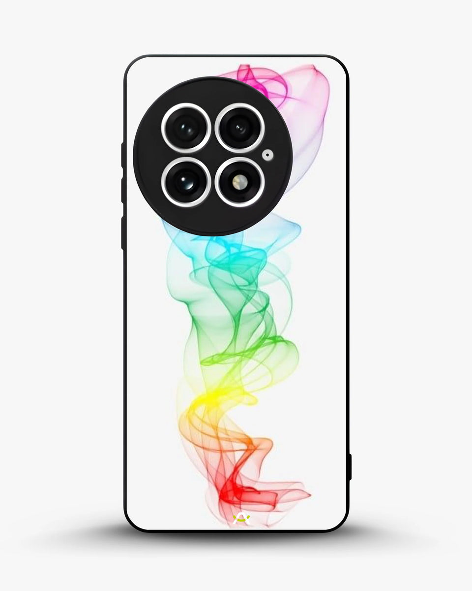 Creslia rainbow smoke phone case - rainbow smoke phone case oneplus 13