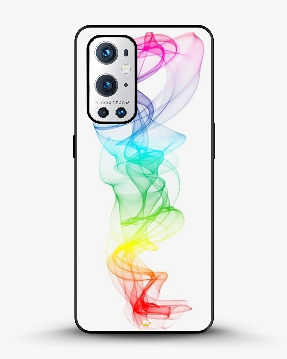 Creslia rainbow smoke phone case - rainbow smoke phone case oneplus 9 pro