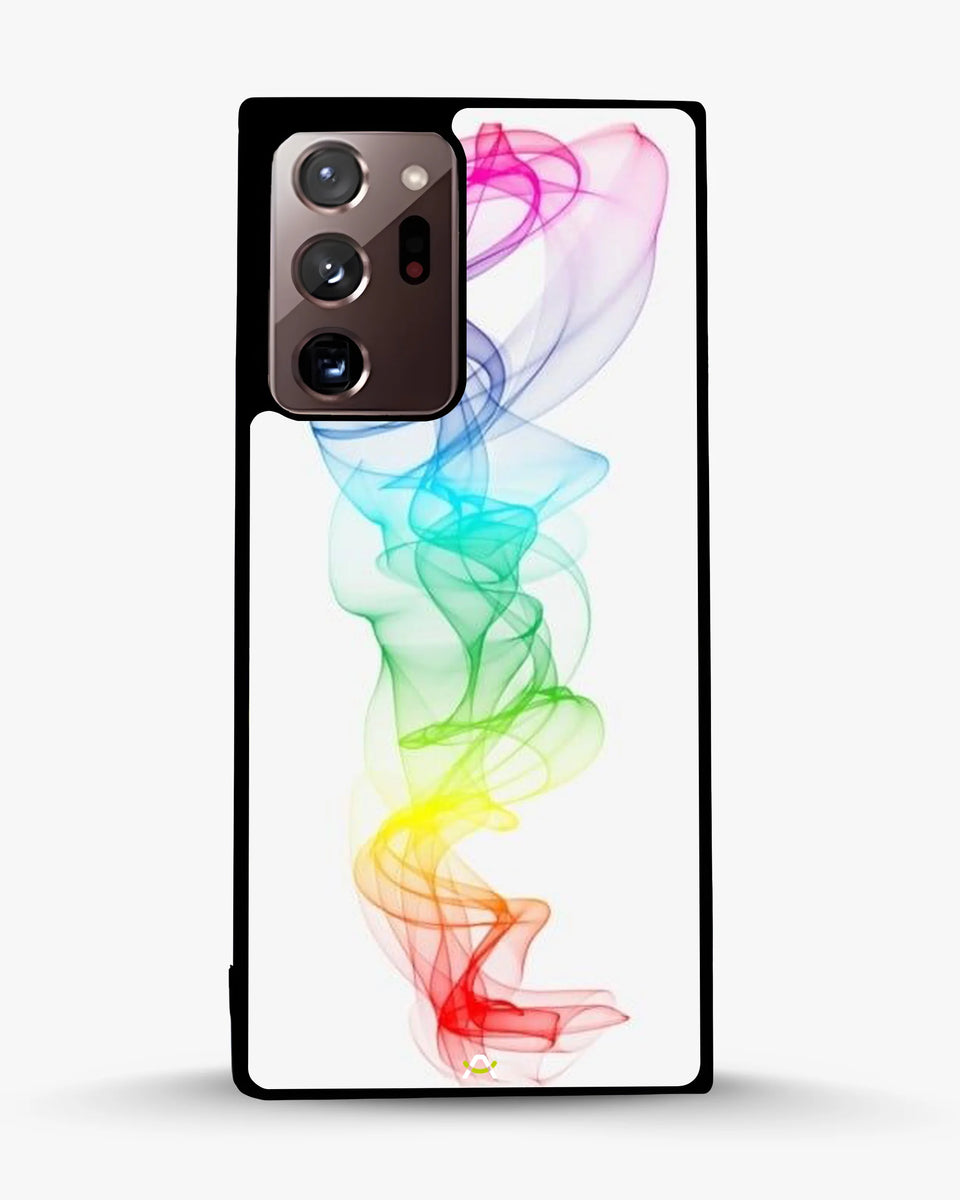 Creslia rainbow smoke phone case - rainbow smoke phone case samsung galaxy note 20 ultra