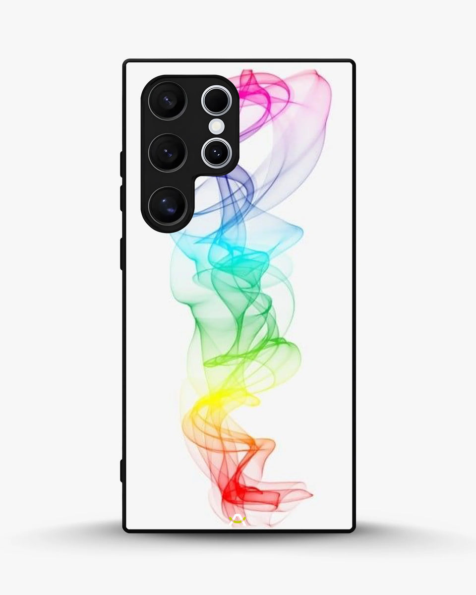 Creslia rainbow smoke phone case - rainbow smoke phone case samsung galaxy s24 ultra
