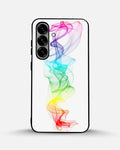 Creslia rainbow smoke phone case - rainbow smoke phone case samsung galaxy s25