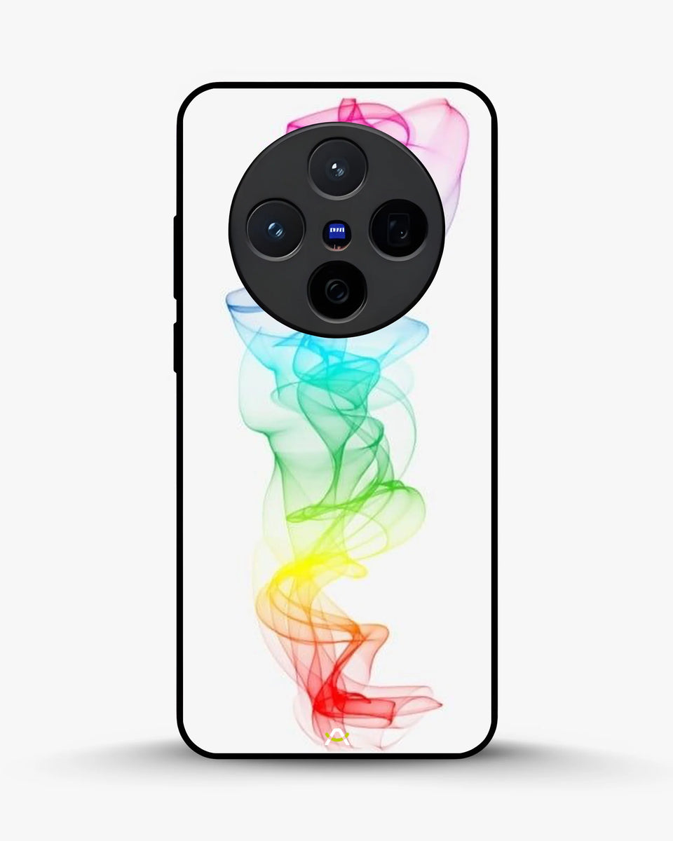 Creslia rainbow smoke phone case - rainbow smoke phone case vivo x200
