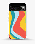 Creslia retro wavy stripes phone case - retro wavy stripes phone case google pixel 9 pro xl