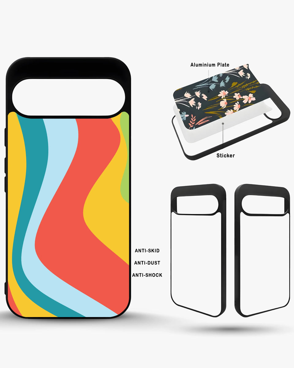 Creslia retro wavy stripes phone case general construction specs - retro wavy stripes phone case google pixel general specs 1