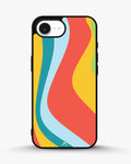 Creslia retro wavy stripes phone case - retro wavy stripes phone case iphone 16e