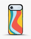 Creslia retro wavy stripes phone case - retro wavy stripes phone case iphone 17 air