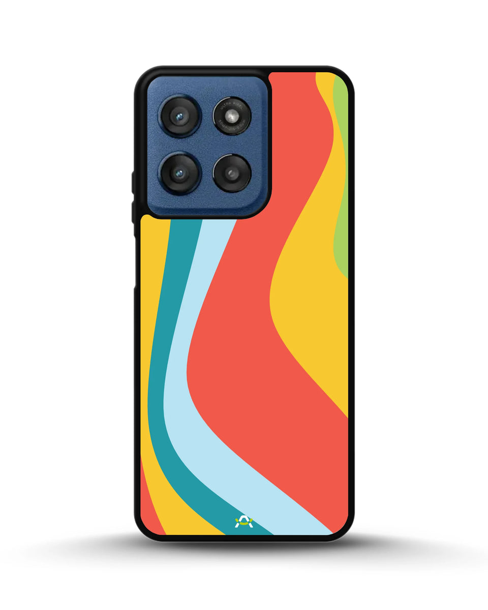 Creslia retro wavy stripes phone case - retro wavy stripes phone case moto g stylus 5g 2024