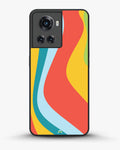 Creslia retro wavy stripes phone case - retro wavy stripes phone case oneplus 10r