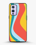 Creslia retro wavy stripes phone case - retro wavy stripes phone case oneplus 9
