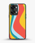 Creslia retro wavy stripes phone case - retro wavy stripes phone case oneplus nord 2t