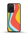Creslia retro wavy stripes phone case - retro wavy stripes phone case samsung galaxy s20 ultra
