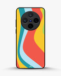 Creslia retro wavy stripes phone case - retro wavy stripes phone case vivo x200